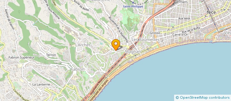 localisation de l'entreprise MONSIEUR AHMED LAHMADI à NICE