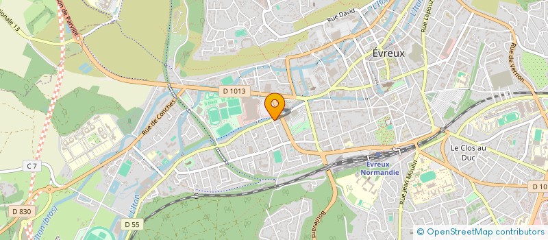 localisation de l'entreprise MONSIEUR AHMED LAHRECH  EVREUX