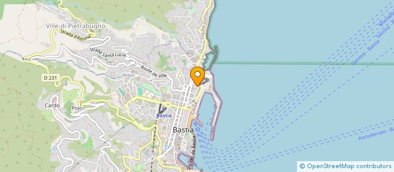 localisation de l'entreprise MONSIEUR AHMED LAKHAL LAAZAB à BASTIA