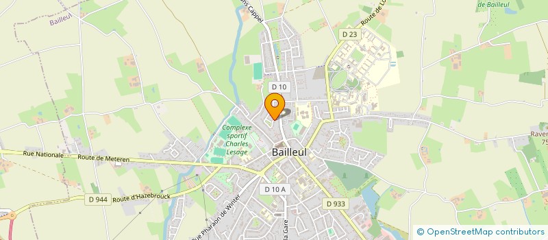 localisation de l'entreprise MONSIEUR AHMED LAKHDARI à BAILLEUL