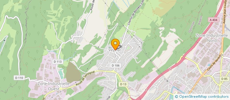 localisation de l'entreprise MONSIEUR AHMED LARBI  OYONNAX