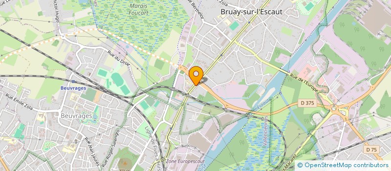 localisation de l'entreprise MONSIEUR AHMED LARIBI  BRUAY-SUR-L'ESCAUT