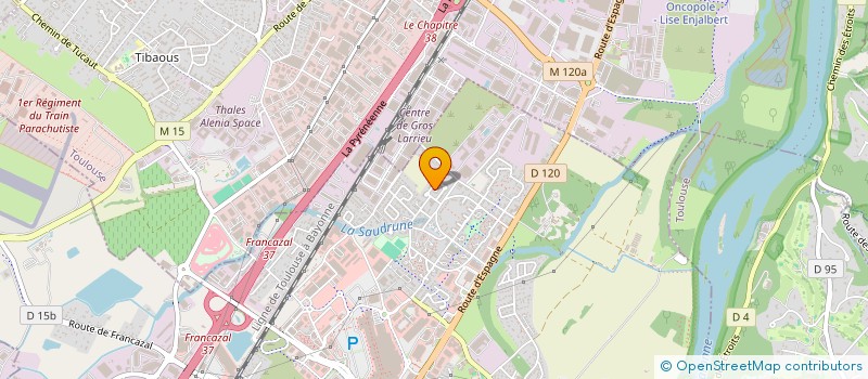 localisation de l'entreprise MONSIEUR AHMED LATRECH  PORTET-SUR-GARONNE