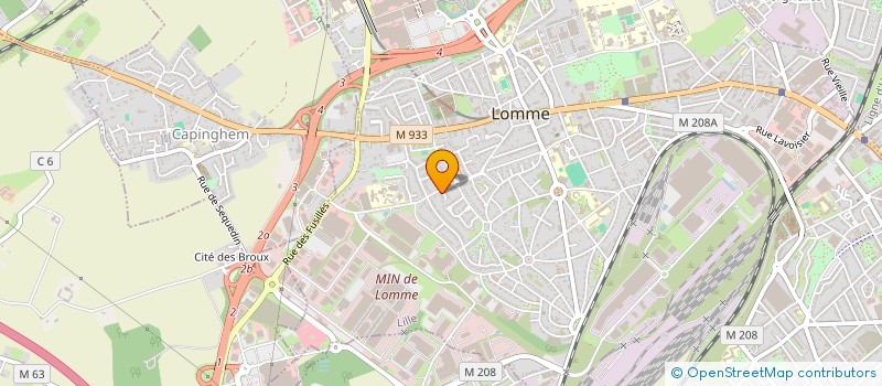 localisation de l'entreprise MONSIEUR AHMED LEFGOUNE à LILLE