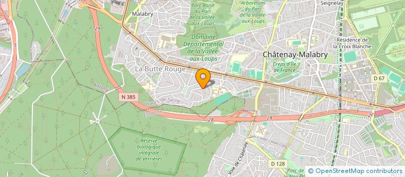 localisation de l'entreprise MONSIEUR AHMED LEHNID  CHATENAY-MALABRY