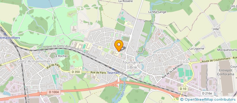 localisation de l'entreprise MONSIEUR AHMED LOUADAH  TOURNAN-EN-BRIE