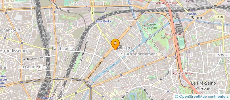 localisation de l'entreprise MONSIEUR AHMED LOUALIA  PARIS