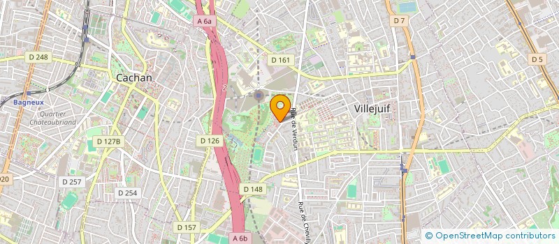 localisation de l'entreprise MONSIEUR AHMED MAATOUG à VILLEJUIF