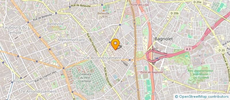 localisation de l'entreprise MONSIEUR AHMED MADJOUR  PARIS