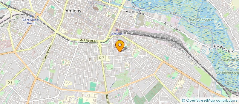 localisation de l'entreprise MONSIEUR AHMED MAGHRI à AMIENS