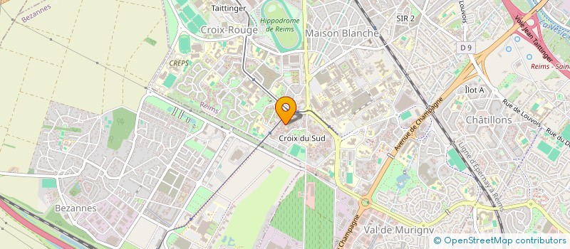 localisation de l'entreprise MONSIEUR AHMED MAHAD HAYBE  REIMS