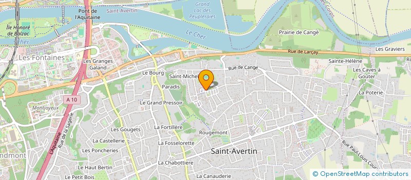 localisation de l'entreprise MONSIEUR AHMED MAHDY  SAINT-AVERTIN