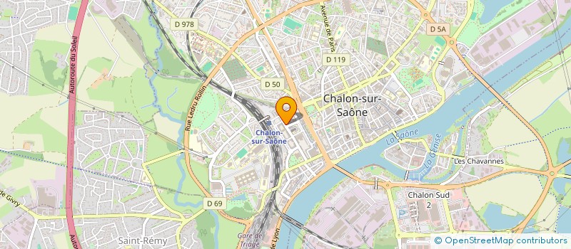 localisation de l'entreprise MONSIEUR AHMED MAHJOUB à CHALON-SUR-SAONE