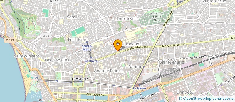 localisation de l'entreprise MONSIEUR AHMED MAIZIA à LE HAVRE