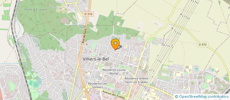 localisation de l'entreprise MONSIEUR AHMED MALIK IJAZ  VILLIERS-LE-BEL