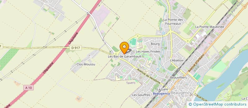 localisation de l'entreprise MONSIEUR AHMED MAMIA à BEAUGENCY