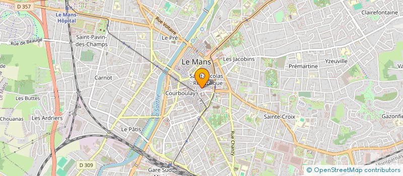 localisation de l'entreprise MONSIEUR AHMED MANAI  LE MANS