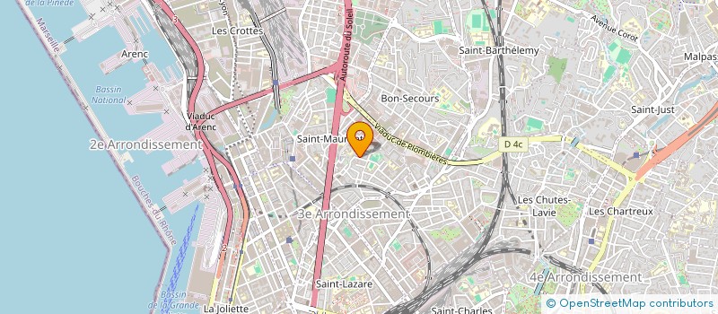 localisation de l'entreprise MONSIEUR AHMED MANSOUR  MARSEILLE