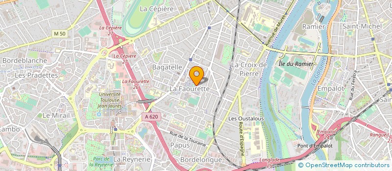 localisation de l'entreprise MONSIEUR AHMED MANTALLA CHEIKHNA à TOULOUSE
