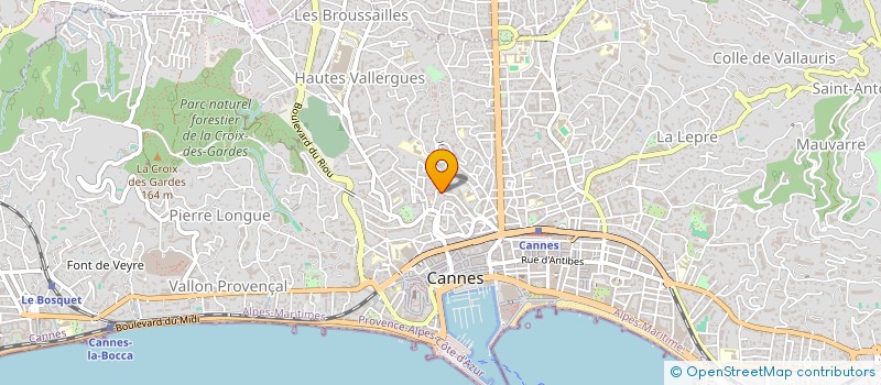 localisation de l'entreprise MONSIEUR AHMED MARKI CHAIB  CANNES
