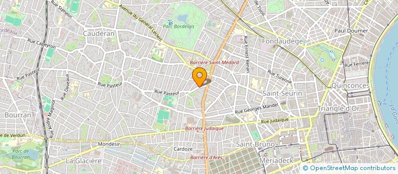 localisation de l'entreprise MONSIEUR AHMED MAZOUNI  BORDEAUX