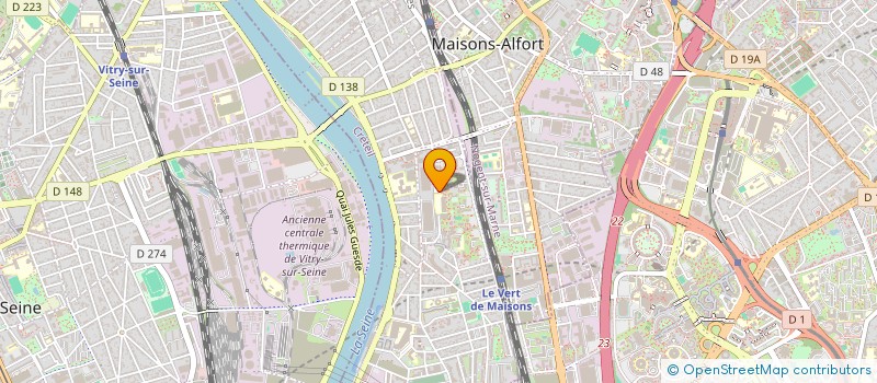 localisation de l'entreprise MONSIEUR AHMED MAZOUZ  ALFORTVILLE