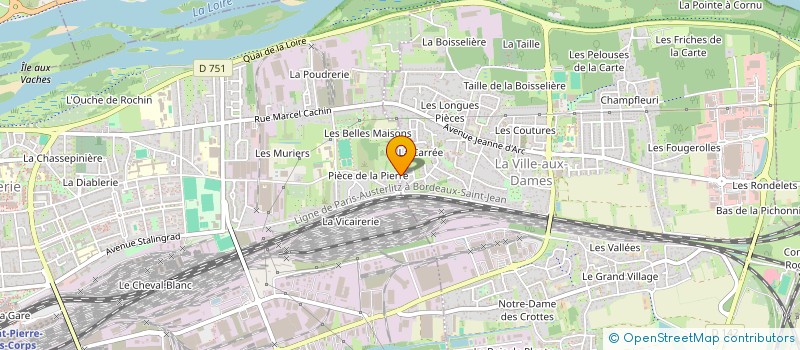 localisation de l'entreprise MONSIEUR AHMED MEBREK  LA VILLE-AUX-DAMES