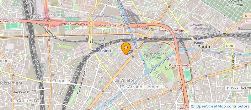 localisation de l'entreprise MONSIEUR AHMED MECABIH  PARIS