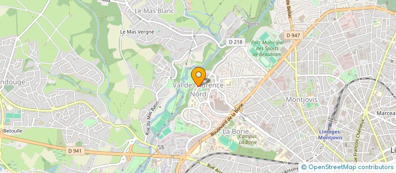 localisation de l'entreprise MONSIEUR AHMED MEHIDI à LIMOGES