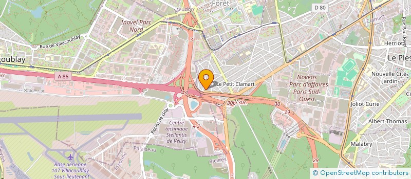 localisation de l'entreprise MONSIEUR AHMED MEINE à CLAMART