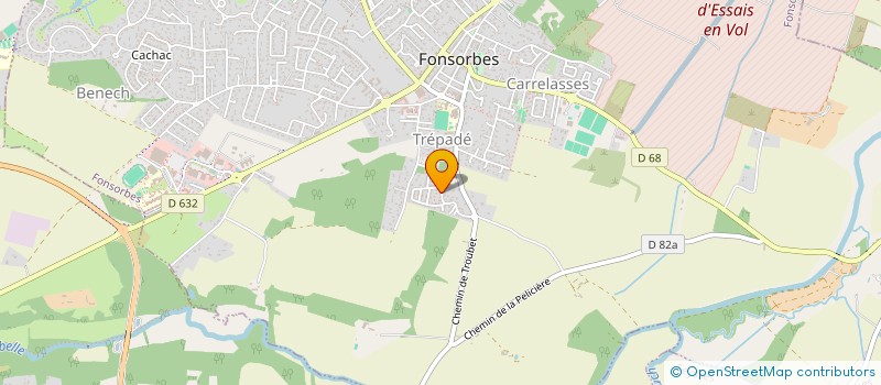 localisation de l'entreprise MONSIEUR AHMED MEJRI  FONSORBES