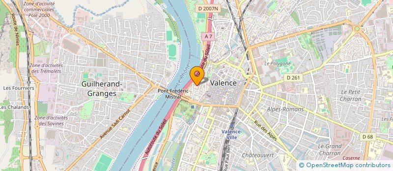 localisation de l'entreprise MONSIEUR AHMED MEJRI  VALENCE