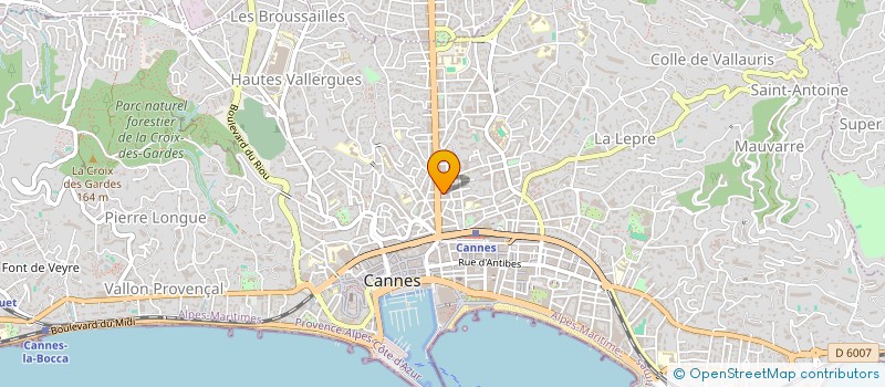 localisation de l'entreprise MONSIEUR AHMED MEKKAOUI à CANNES