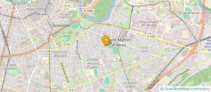 localisation de l'entreprise MONSIEUR AHMED MEKKI à SAINT-MARTIN-D'HERES