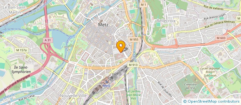 localisation de l'entreprise MONSIEUR AHMED MELKIA  METZ