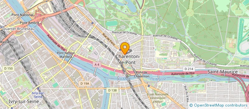 localisation de l'entreprise MONSIEUR AHMED MENIA  CHARENTON-LE-PONT