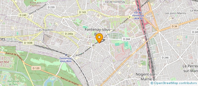 localisation de l'entreprise MONSIEUR AHMED MENIRI à FONTENAY-SOUS-BOIS