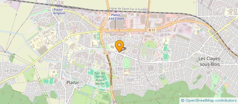 localisation de l'entreprise MONSIEUR AHMED MERIMI  PLAISIR