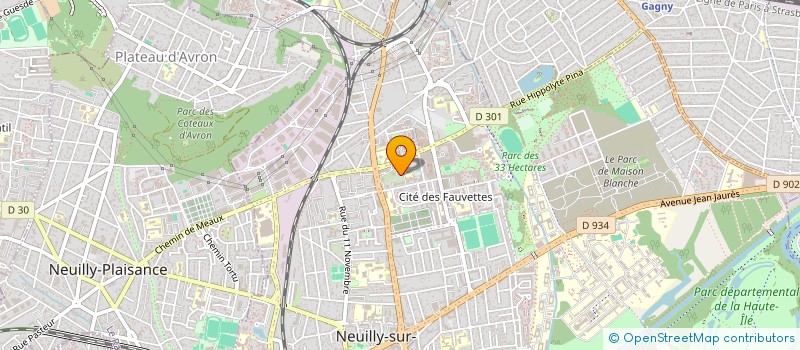 localisation de l'entreprise MONSIEUR AHMED MESKINI à NEUILLY-SUR-MARNE