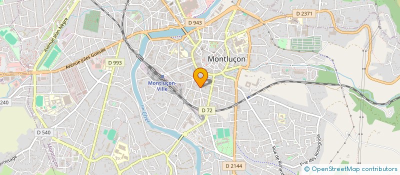 localisation de l'entreprise MONSIEUR AHMED MESKINI à MONTLUCON