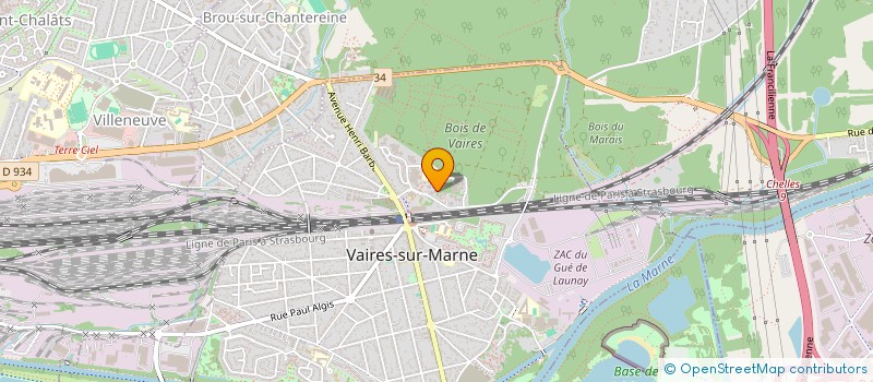 localisation de l'entreprise MONSIEUR AHMED MESTOUL  VAIRES-SUR-MARNE
