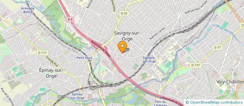 localisation de l'entreprise MONSIEUR AHMED MEYNE  SAVIGNY-SUR-ORGE