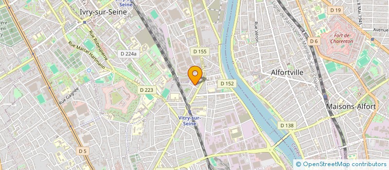 localisation de l'entreprise MONSIEUR AHMED MEZNAD  VITRY-SUR-SEINE