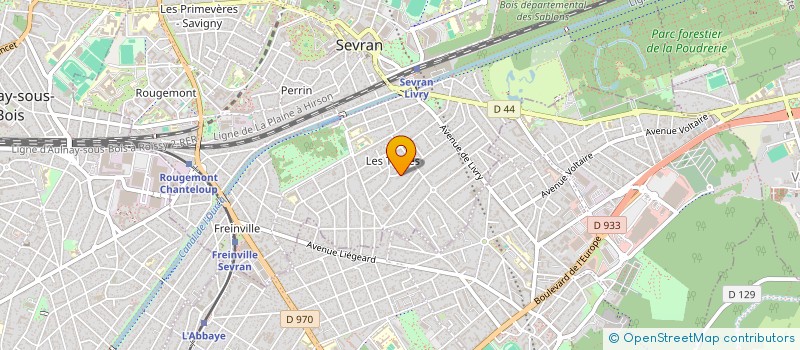 localisation de l'entreprise MONSIEUR AHMED MEZZACHE à SEVRAN