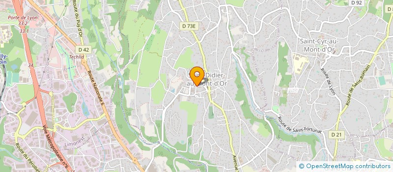 localisation de l'entreprise MONSIEUR AHMED MIGAOU à SAINT-DIDIER-AU-MONT-D'OR