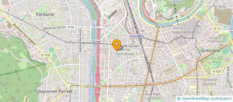 localisation de l'entreprise MONSIEUR AHMED MIMOUN-REZIG  GRENOBLE