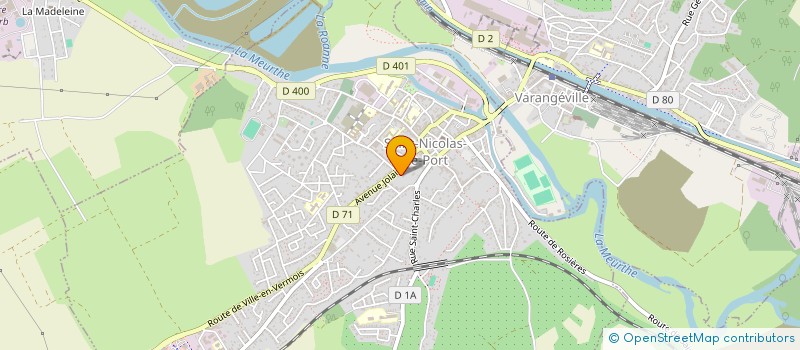 localisation de l'entreprise MONSIEUR AHMED MINE  SAINT NICOLAS DE PORT