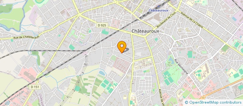 localisation de l'entreprise MONSIEUR AHMED MOBASSARI à CHATEAUROUX