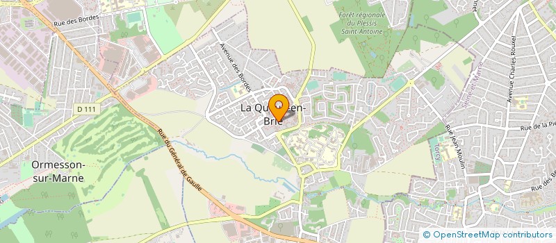 localisation de l'entreprise MONSIEUR AHMED MOHAMED  LA QUEUE-EN-BRIE