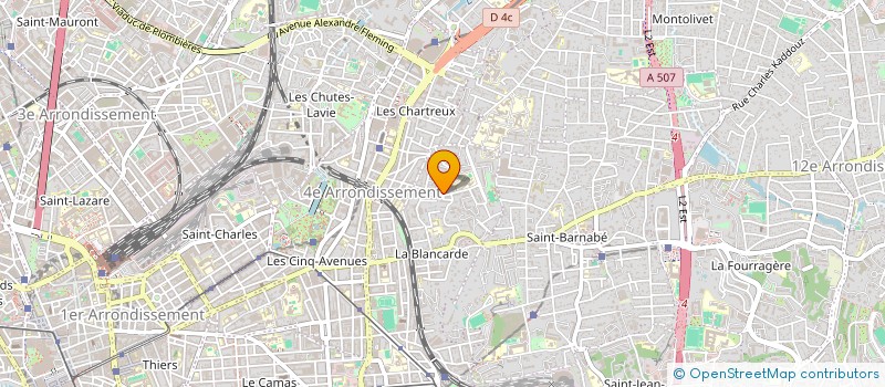 localisation de l'entreprise MONSIEUR AHMED MOHAMED à MARSEILLE